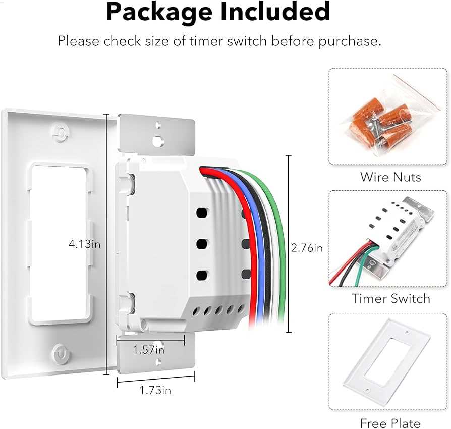 wiring diagram timer switch