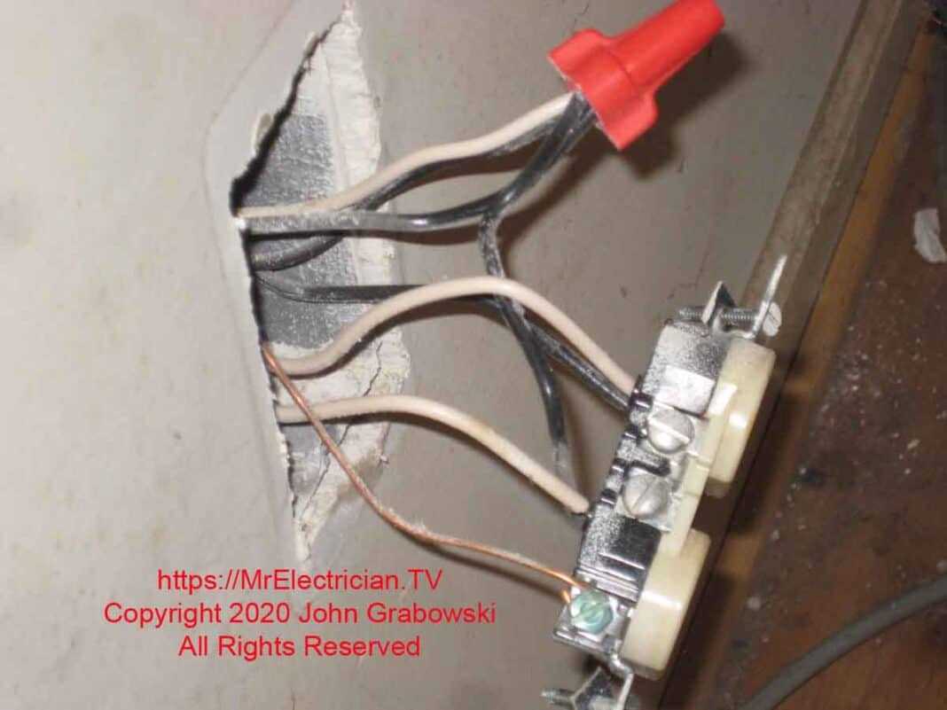wiring diagram wall outlet