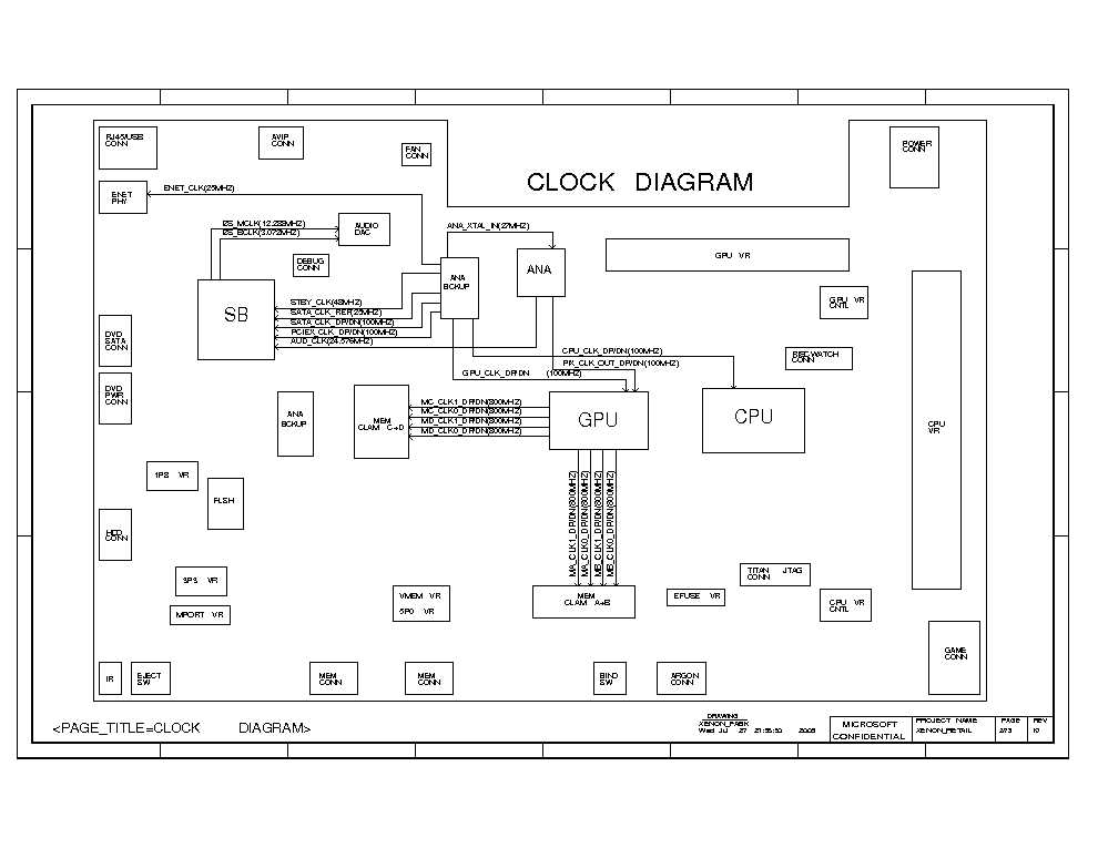 xbox 360 circuit diagram