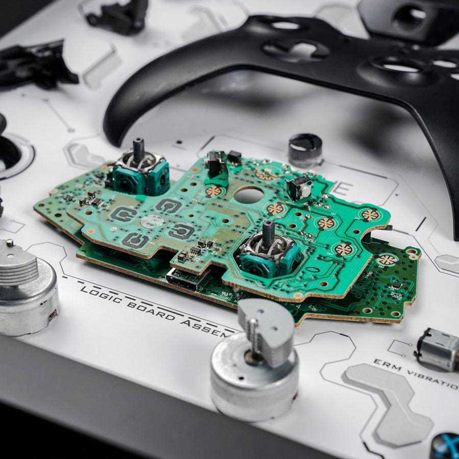 xbox series x controller circuit board diagram