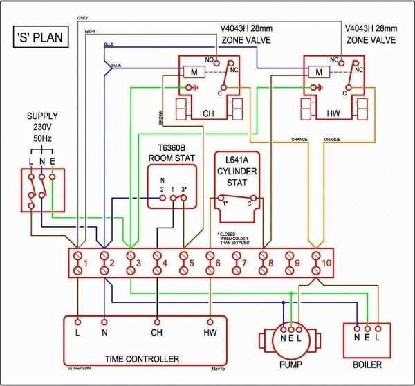 zone valve wiring diagram zone valve wiring diagram