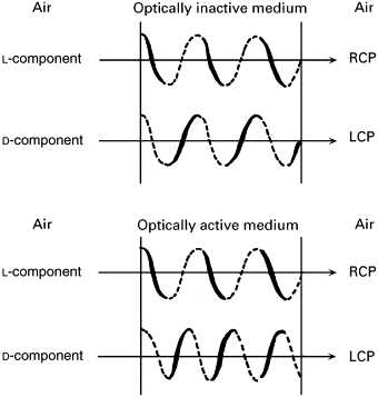 a schematic diagram of a typical polarimeter