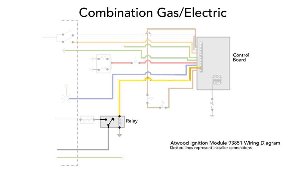 water heater circuit diagram