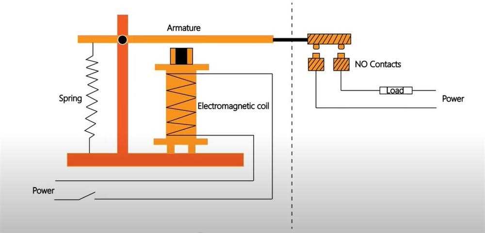 interposing relay schematic diagram