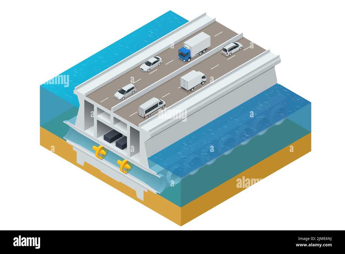 tidal power plant schematic diagram