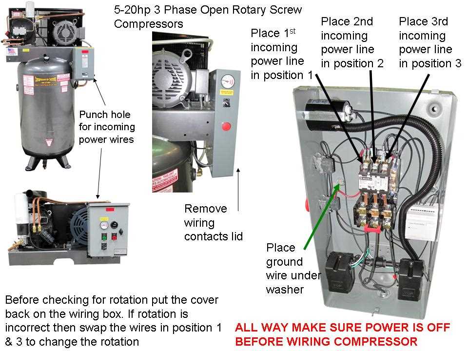 air compressor circuit diagram