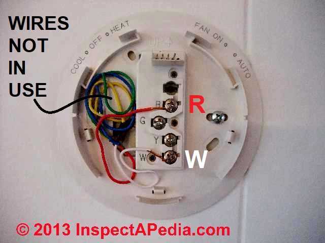 air conditioning thermostat wiring diagram