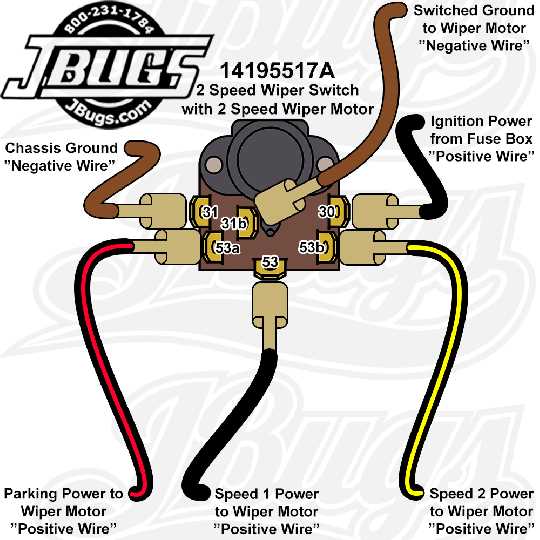 1968 chevelle wiper motor wiring diagram
