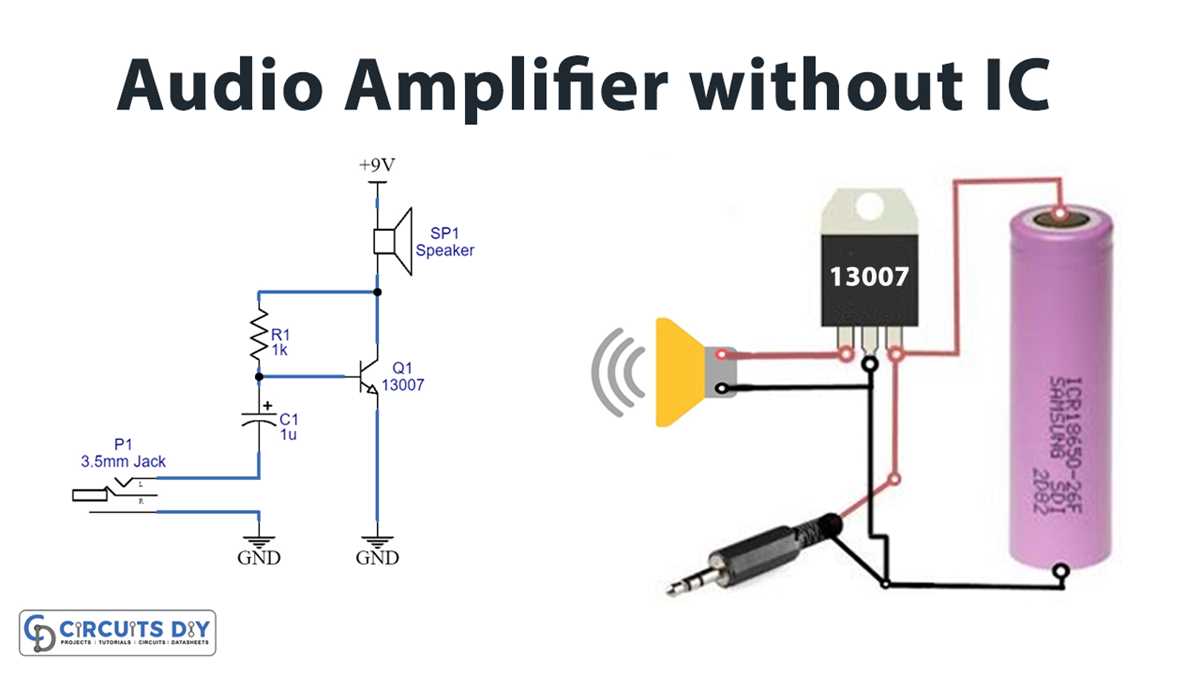 basic amplifier circuit diagram