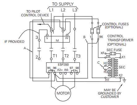 allen bradley starter wiring diagrams
