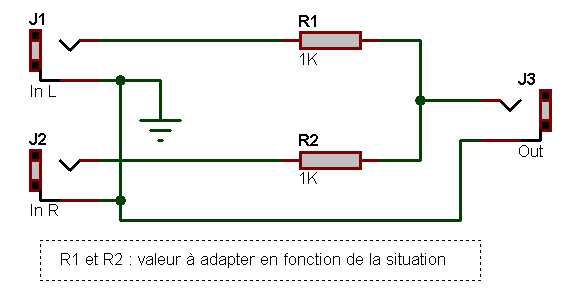 mono to stereo converter circuit diagram