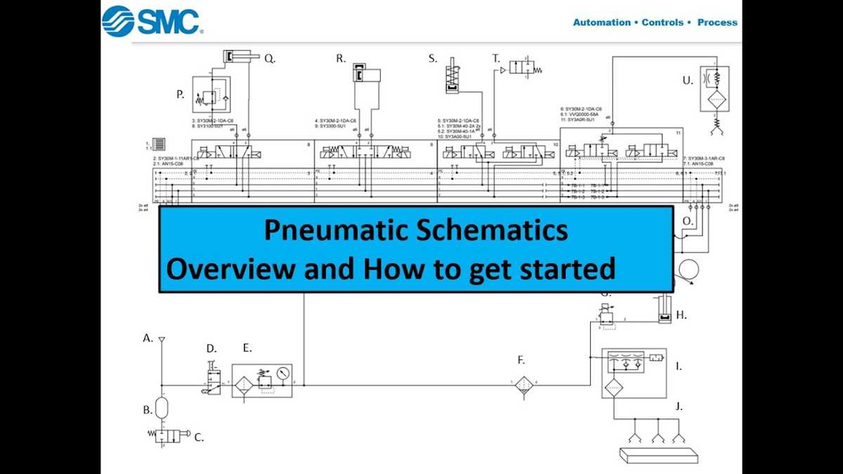 pneumatic schematic diagram