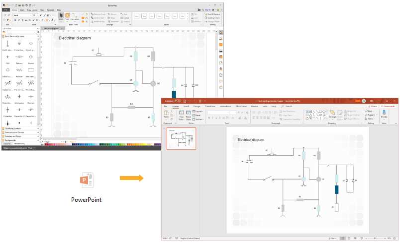 how to make circuit diagram