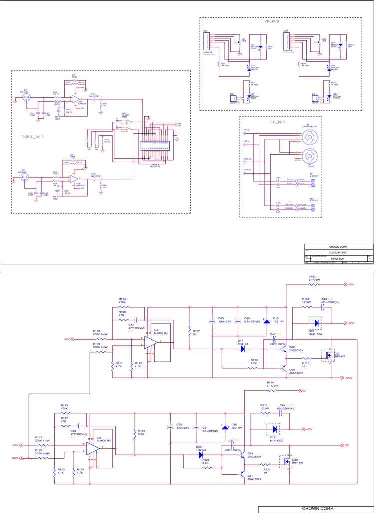 xls 5000 schematic diagram