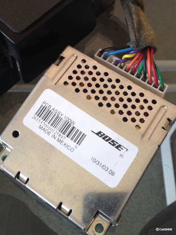 nissan bose amp wiring diagram