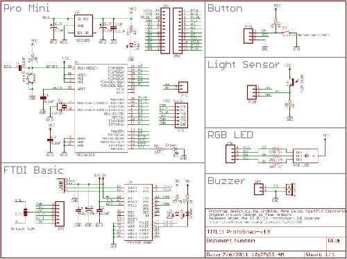 arduino pro mini circuit diagram