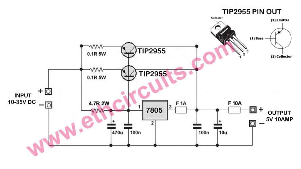 basic power supply circuit diagram