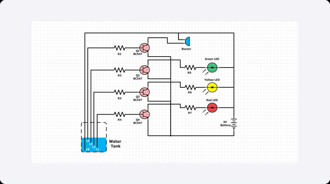 water detection circuit diagram
