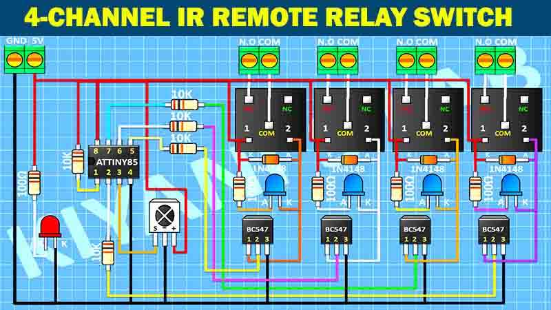 ir switch circuit diagram