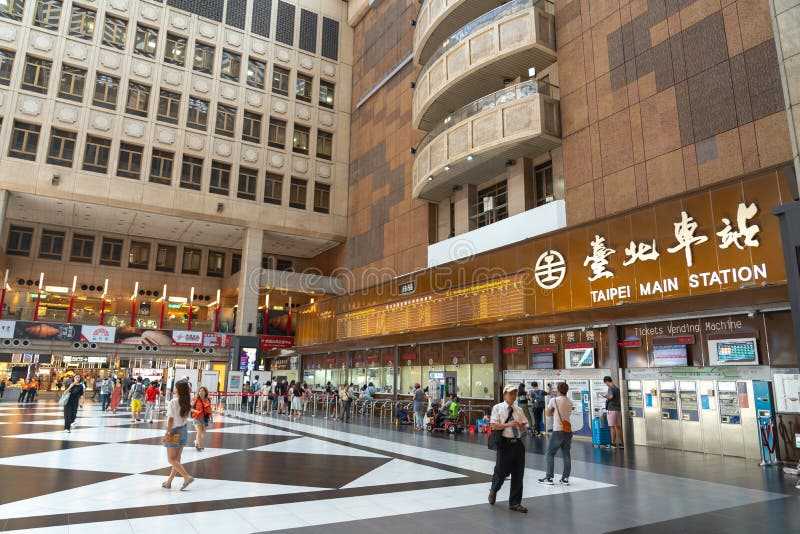 taipei main station railway system schematic diagram