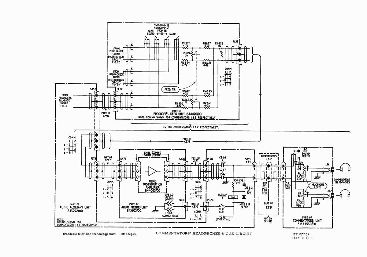 audio distribution amplifier schematic diagram