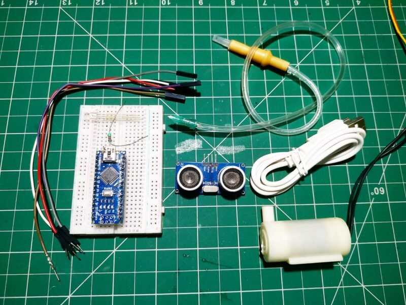 automatic hand sanitizer dispenser circuit diagram