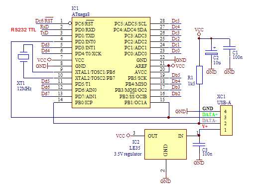 av to usb converter circuit diagram