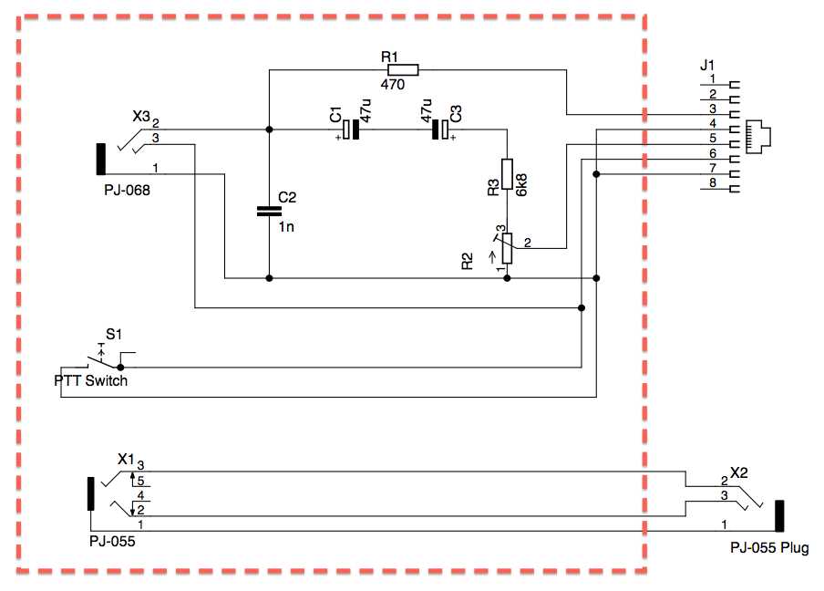 aviation intercom schematic diagram