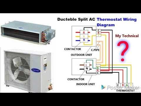 daikin mini split wiring diagram