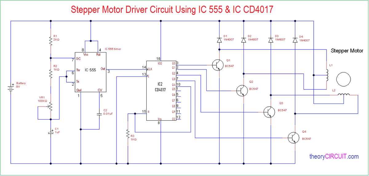 stepper driver circuit diagram