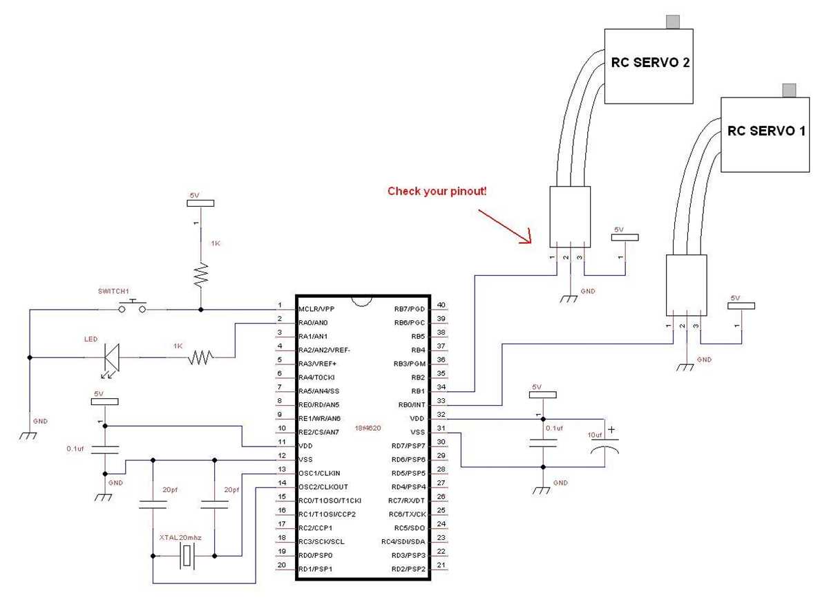 servo circuit diagram servo circuit diagram