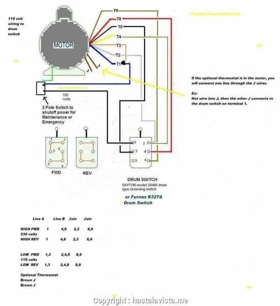 baldor electric motor wiring diagram