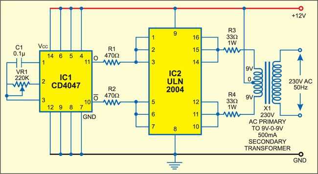 basic inverter circuit diagram