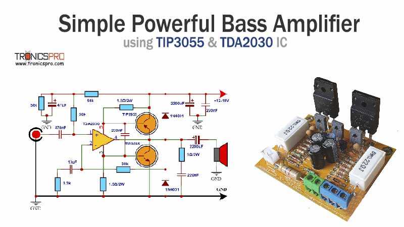 bass booster circuit diagram bass booster circuit diagram