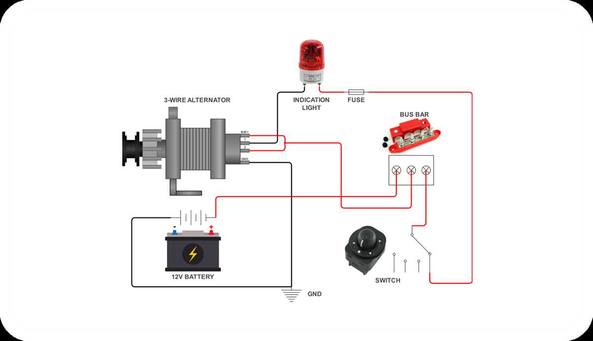 battery charger for diesel generator schematic diagram