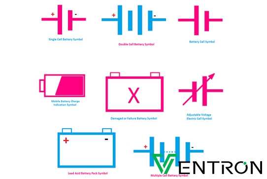battery circuit diagram symbols