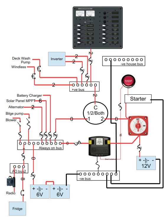 battery isolator switch wiring diagram battery isolator switch wiring diagram