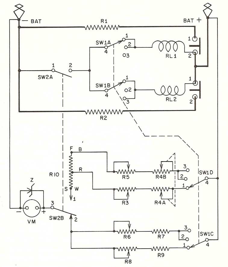 battery tester schematic diagram
