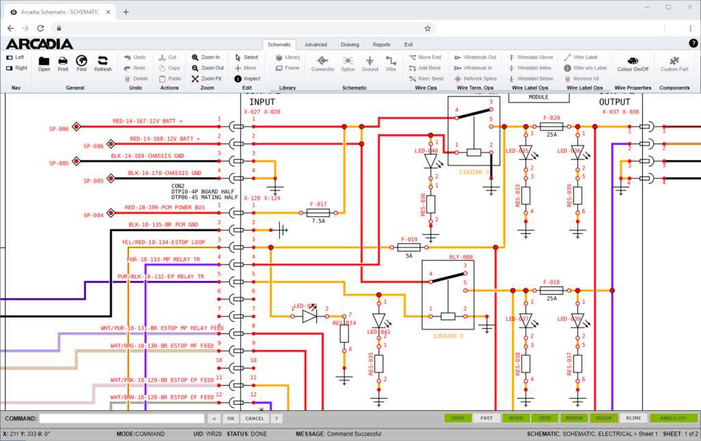 schematic diagram style