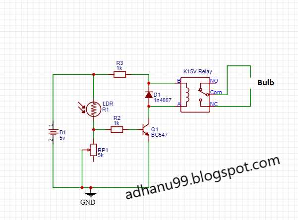 12v day night switch circuit diagram