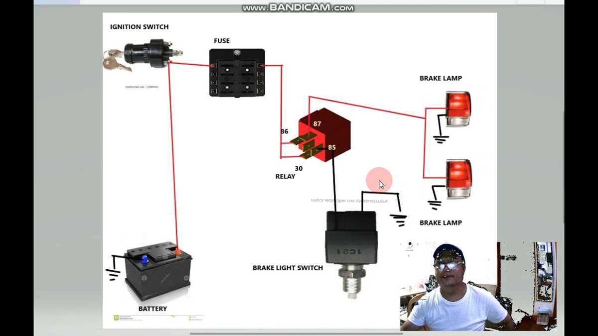 brake light switch wiring diagram