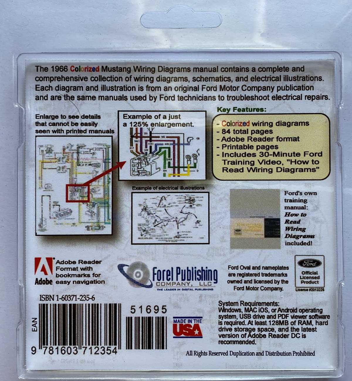 1966 mustang wiring harness diagram