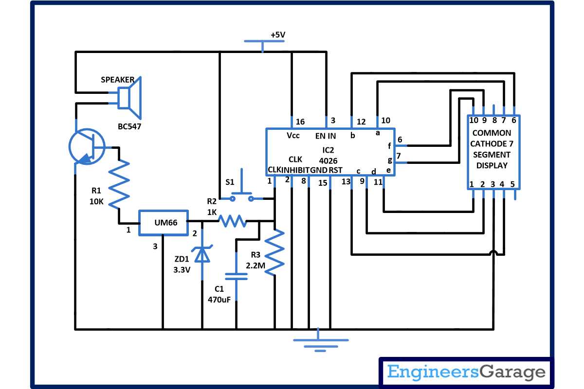 electric door bell circuit diagram