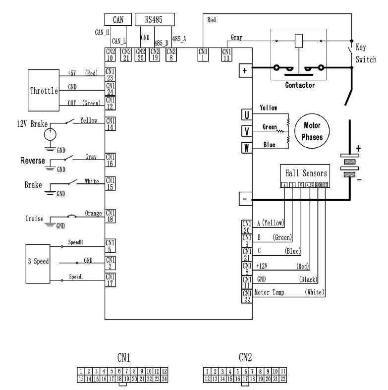 bldc motor controller circuit diagram