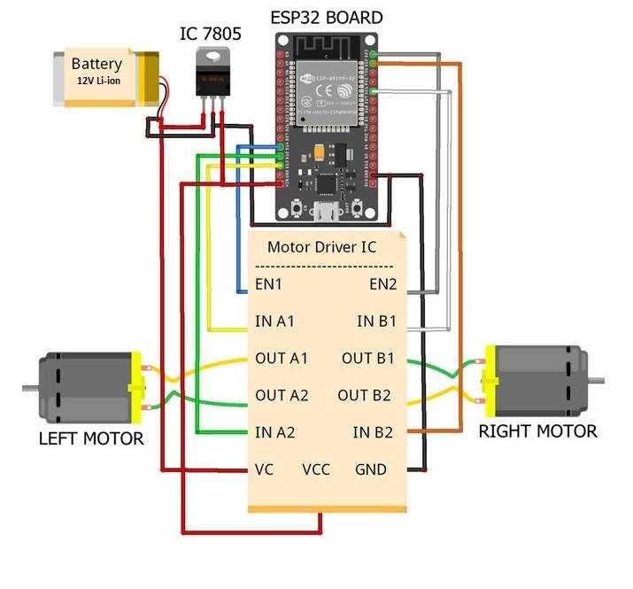 bluetooth ic circuit diagram