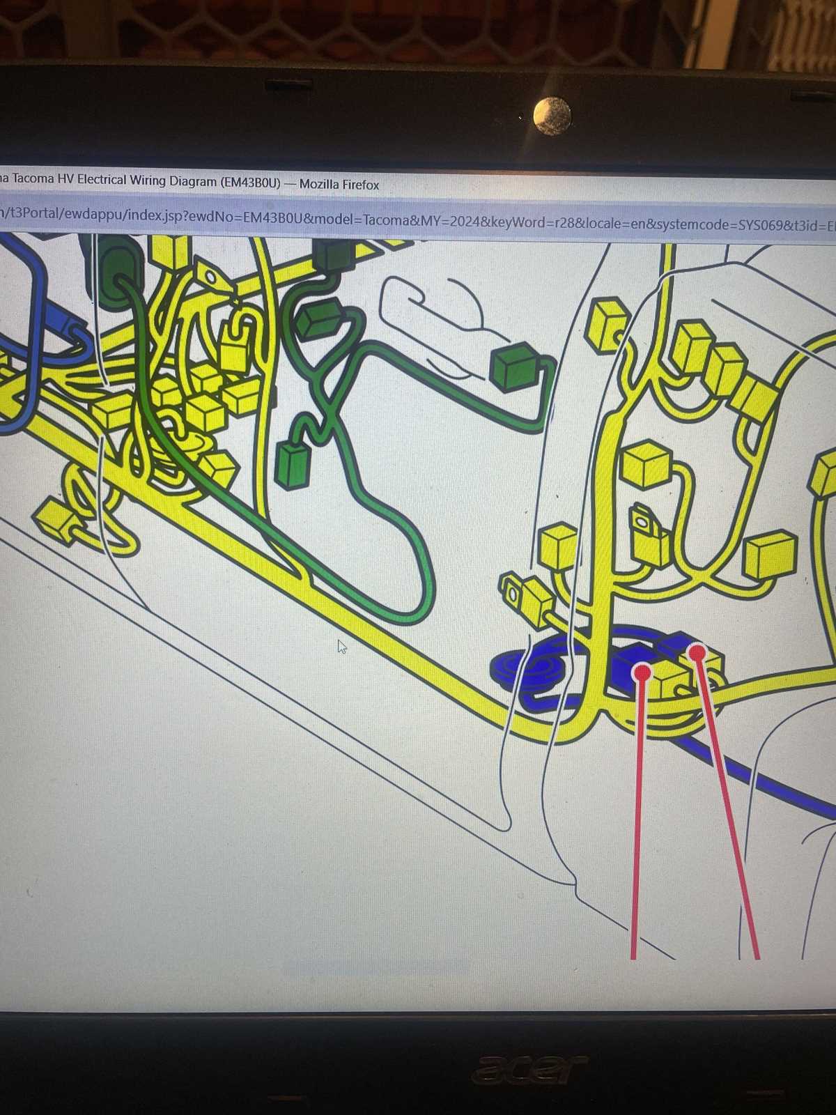 toyota tacoma electrical wiring diagram
