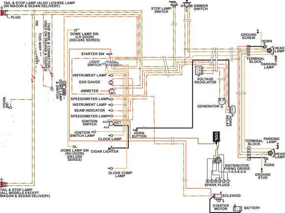 1929 ford model a wiring diagram