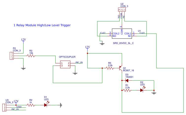 optocoupler relay circuit diagram optocoupler relay circuit diagram