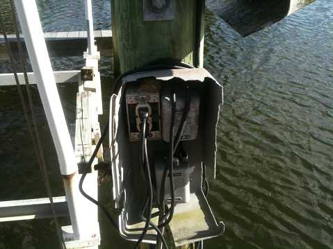 boat dock wiring diagram