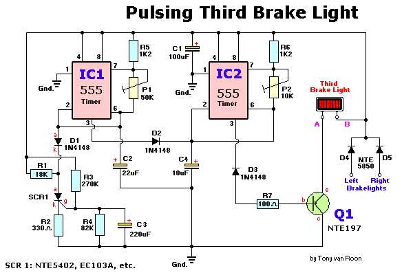 brake light circuit diagram